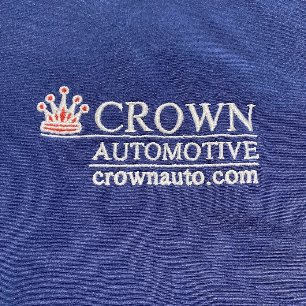 Nike Dri-Fit Crown Automotive Men's Sweatshirt Size XL Blue Long Sleeve 746102 - Picture 5 of 12